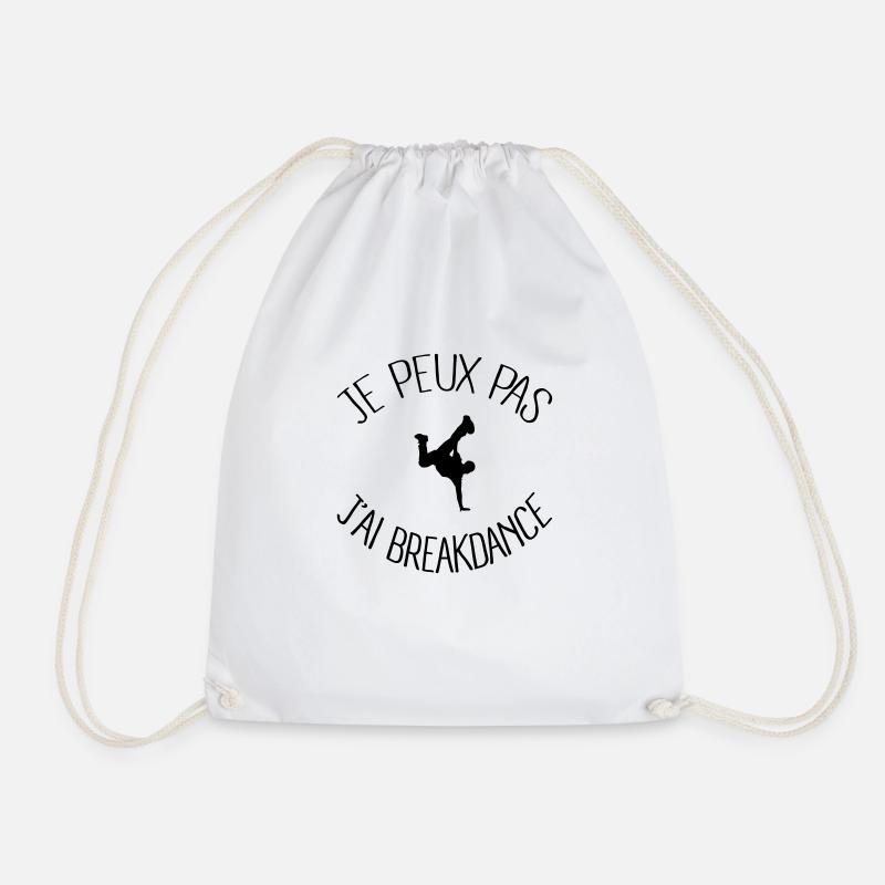Je peux.. j'ai Breakdance - Sac de sport léger - blanc