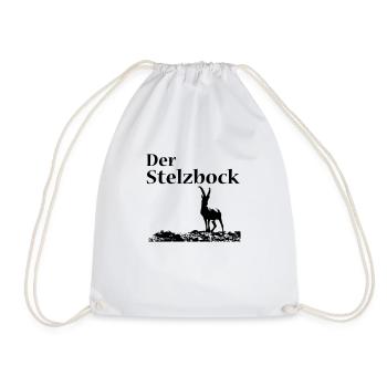 Stelzbock - Turnbeutel - Weiß - Vorne