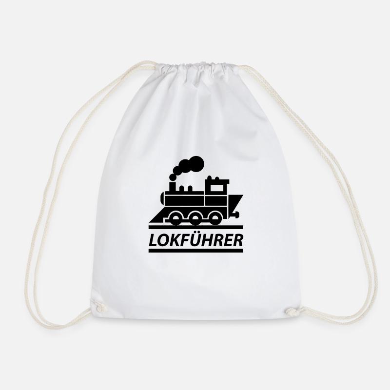 Lokführer - Turnbeutel - Weiß