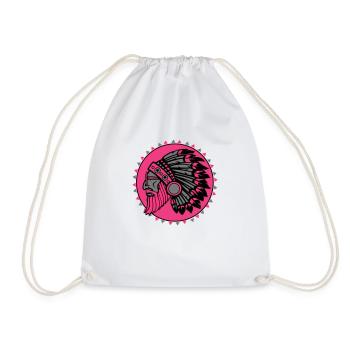 Beard indian - Sac de sport léger - blanc - Devant