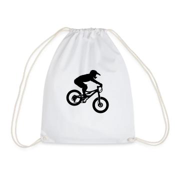 MTB Extreme - Drawstring Bag - white - Front