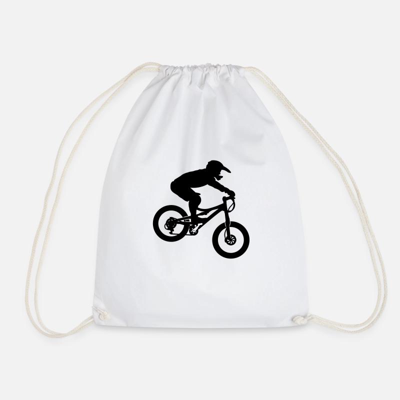 MTB Extreme - Drawstring Bag - white