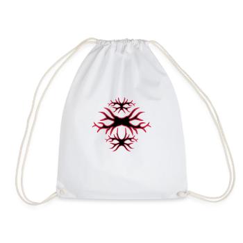 tattoo - Drawstring Bag - white - Front