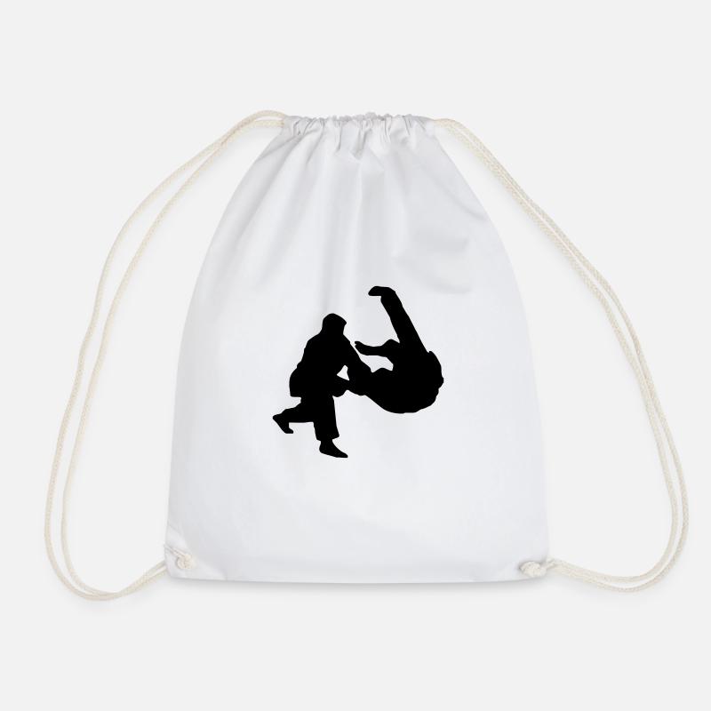 Judo gemacht - Turnbeutel - Weiß