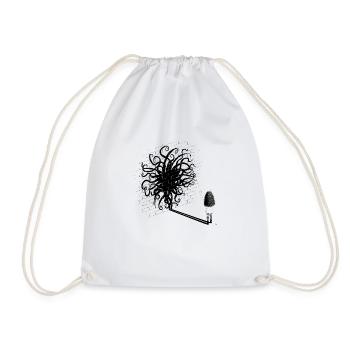 Tell mum I'm the Krak - Sac de sport léger - blanc - Devant