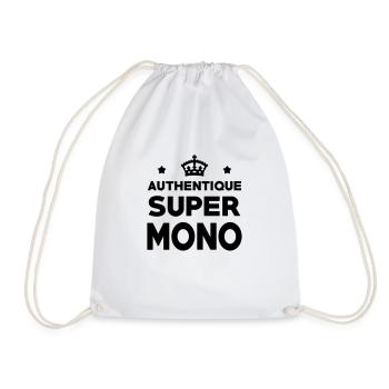 Moniteur / Monitrice / Mono / Formation / Ski - Sac de sport léger - blanc - Devant