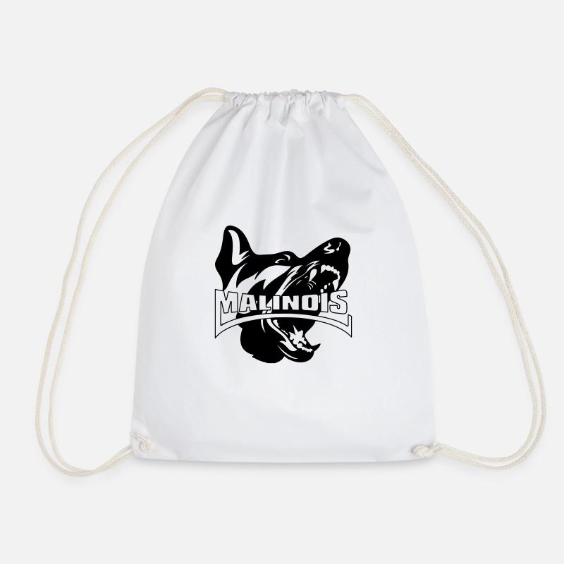 malinois - Turnbeutel - Weiß