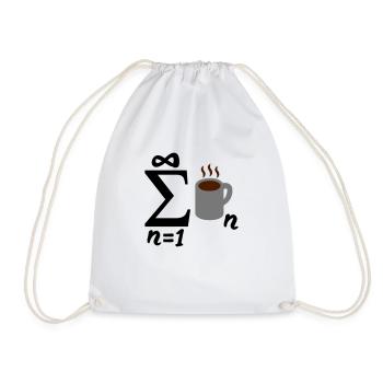 Infinite Coffee - Turnbeutel - Weiß - Vorne