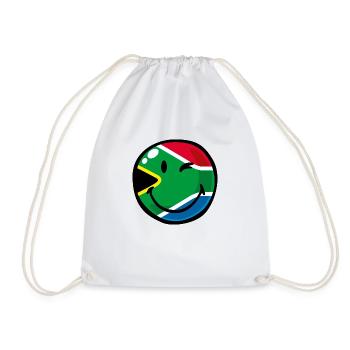 Smiley South Africa - Sac de sport léger - blanc - Devant
