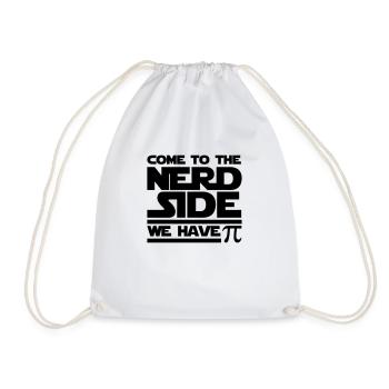 Come To The Nerd Side - Turnbeutel - Weiß - Vorne