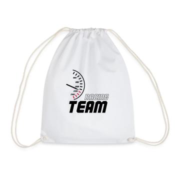 racing_team_01 - Sac de sport léger - blanc - Devant