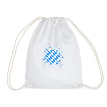 Bayern Klek's mask - Drawstring Bag - white - Front