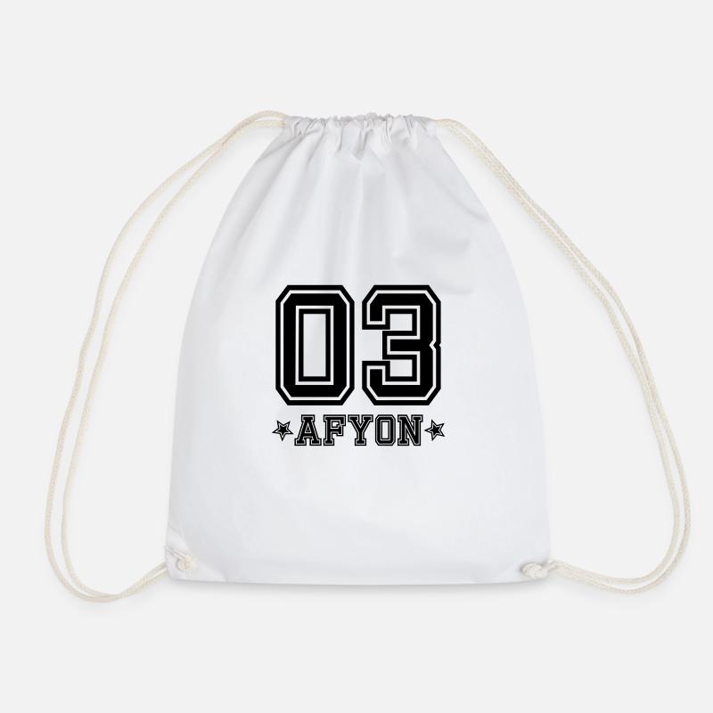 Afyon 03 - Turnbeutel - Weiß