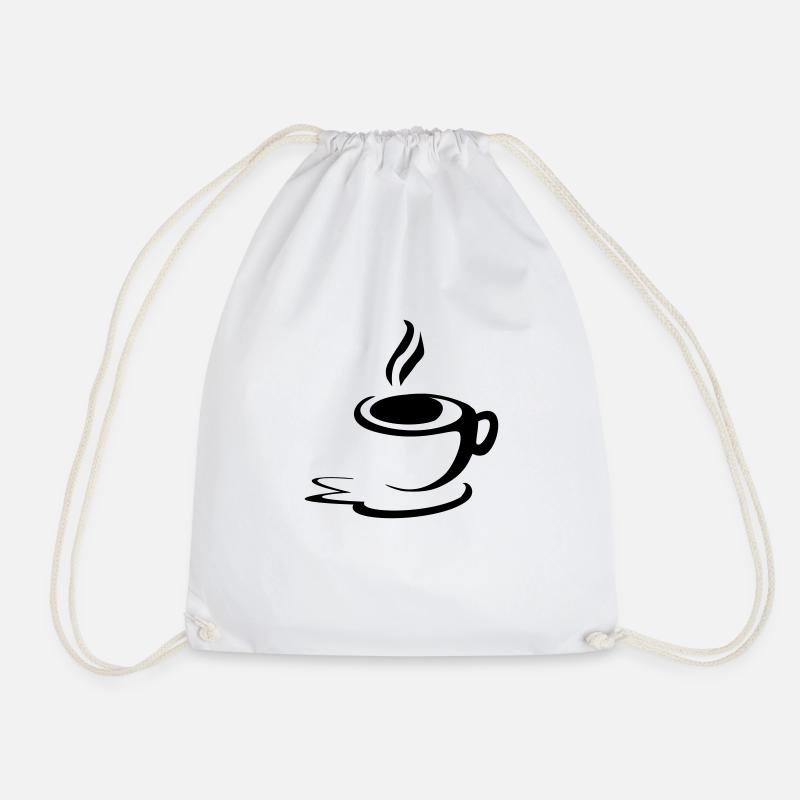 Kaffeetasse - Turnbeutel - Weiß