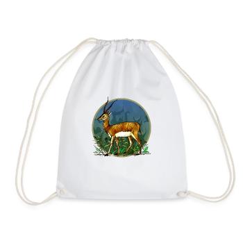 antilope - Sac de sport léger - blanc - Devant
