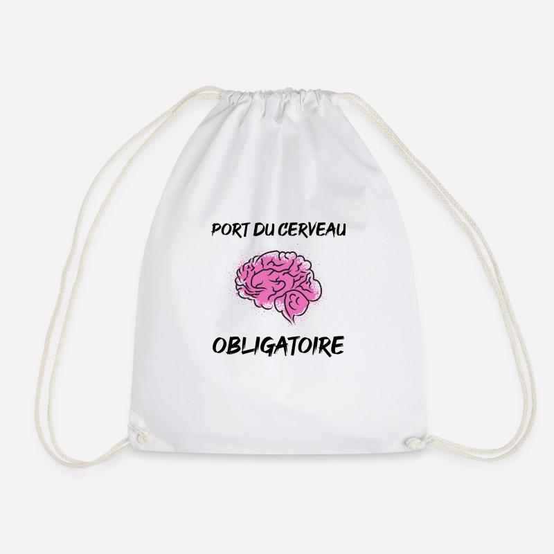 Cerveau - Sac de sport léger - blanc
