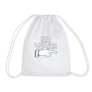 Er Wars lustiges Partnerlook Motiv für Frauen - Turnbeutel - Weiß - Vorne