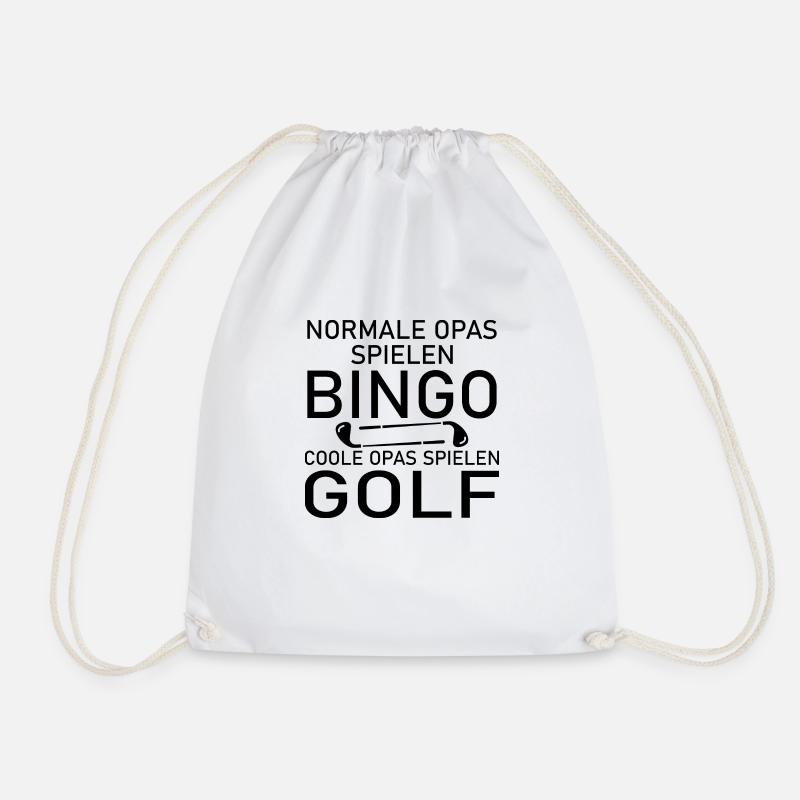 golf sport - Turnbeutel - Weiß