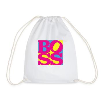 Boss WordPlay art original 7 - Sac de sport léger - blanc - Devant