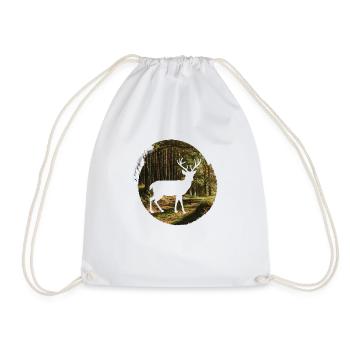 Plage d’eau de mer - Sac de sport léger - blanc - Devant