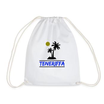 Tenerife - Drawstring Bag - white - Front