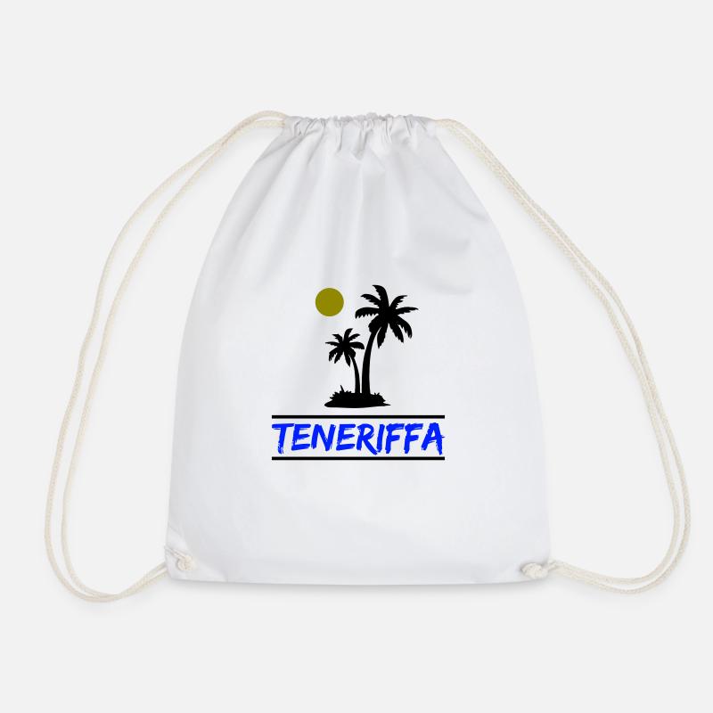 Teneriffa - Turnbeutel - Weiß