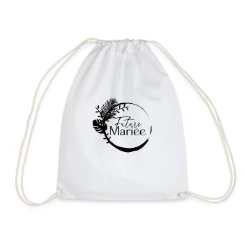 future mariée evjf cadeau vie de jeune fille - Sac de sport léger - blanc - Devant