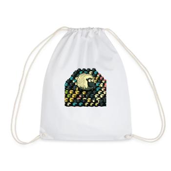 The sheep and its congeners - Drawstring Bag - white - Front
