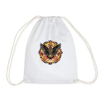 German Eagle - Drawstring Bag - white - Front