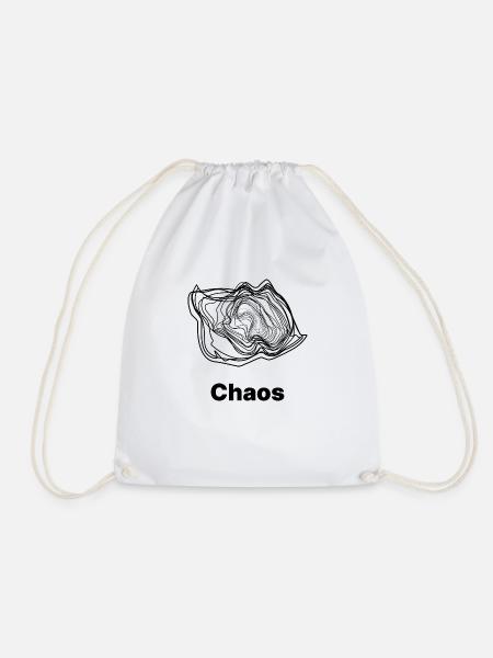 chaos - Turnbeutel - Weiß