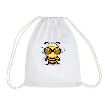 Liko l'abeille - Sac de sport léger - blanc - Devant