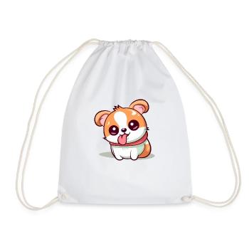 Didou le chien fou - Sac de sport léger - blanc - Devant