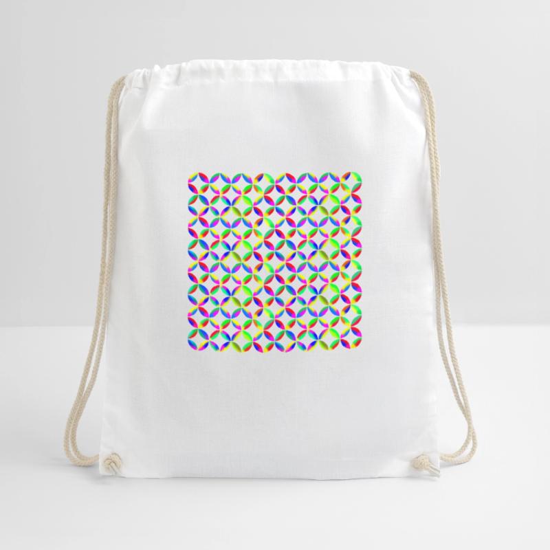 Pattern Drawstring Bag