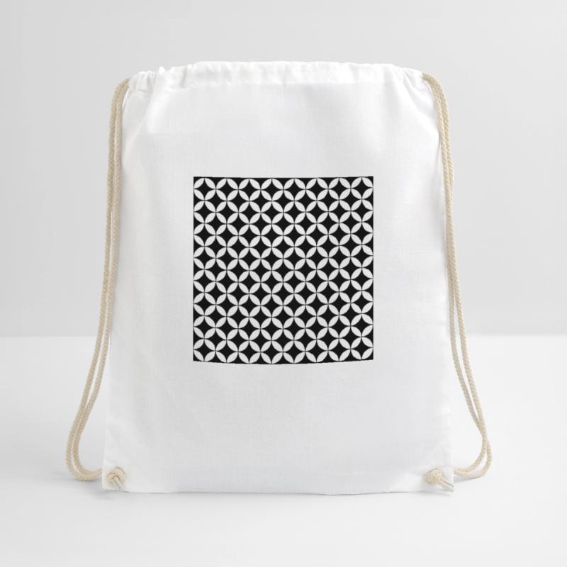 Pattern Drawstring Bag