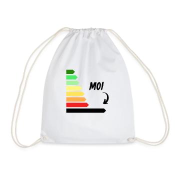 énergivore - Sac de sport léger - blanc - Devant