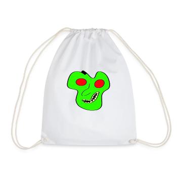 Little Alien - Turnbeutel - Weiß - Vorne