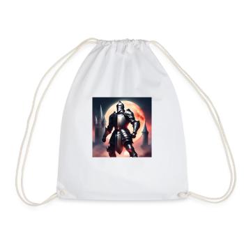obscurité - Sac de sport léger - blanc - Devant