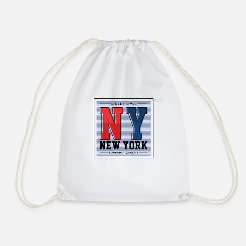 New York - Turnbeutel - Weiß