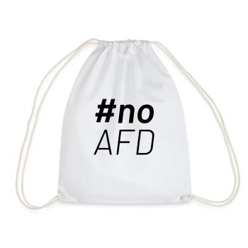 noAFD - Drawstring Bag - white - Front