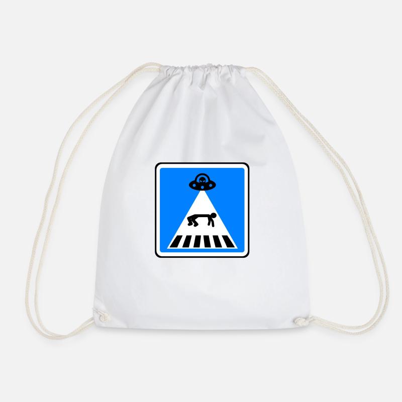 UFO - Turnbeutel - Weiß