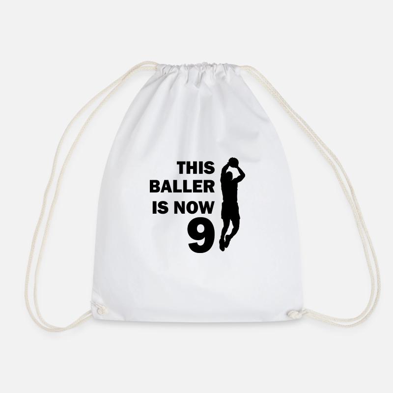 Basket-ball - Sac de sport léger - blanc