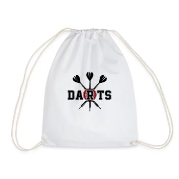 darts - Turnbeutel - Weiß - Vorne