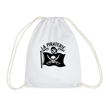 La piraterie - Sac de sport léger - blanc - Devant