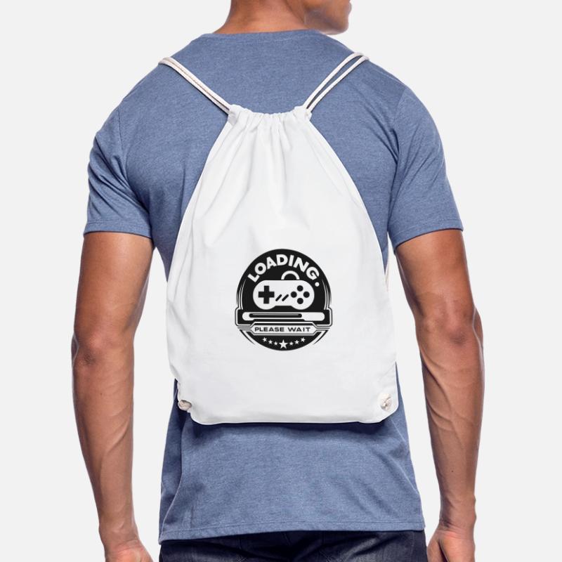 Loading Please Wait Drawstring Bag