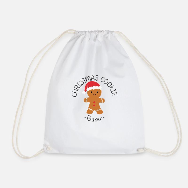 Cookie Baker - Turnbeutel - Weiß
