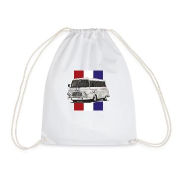 Barkas B1000 // LowLife // Illustration - Sac de sport léger - blanc - Devant