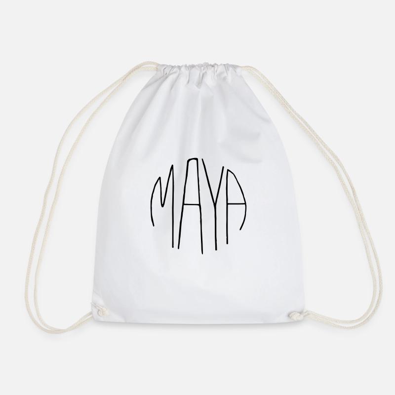 Maya - Turnbeutel - Weiß