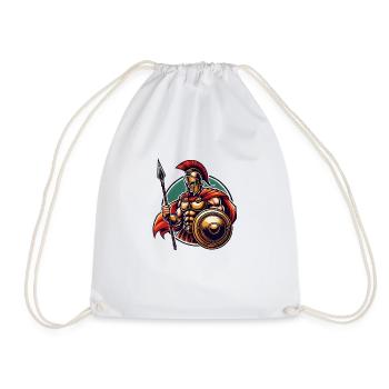 Spartans - Drawstring Bag - white - Front