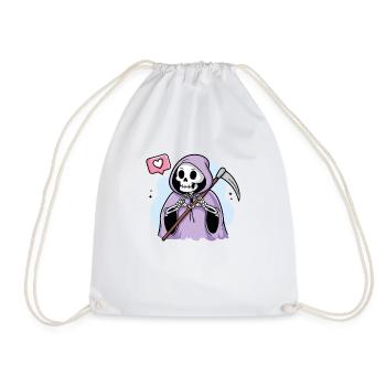 A Reaper's Romance tshirt - Drawstring Bag - white - Front