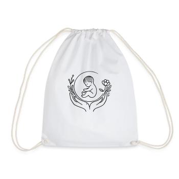 Bébé - Sac de sport léger - blanc - Devant